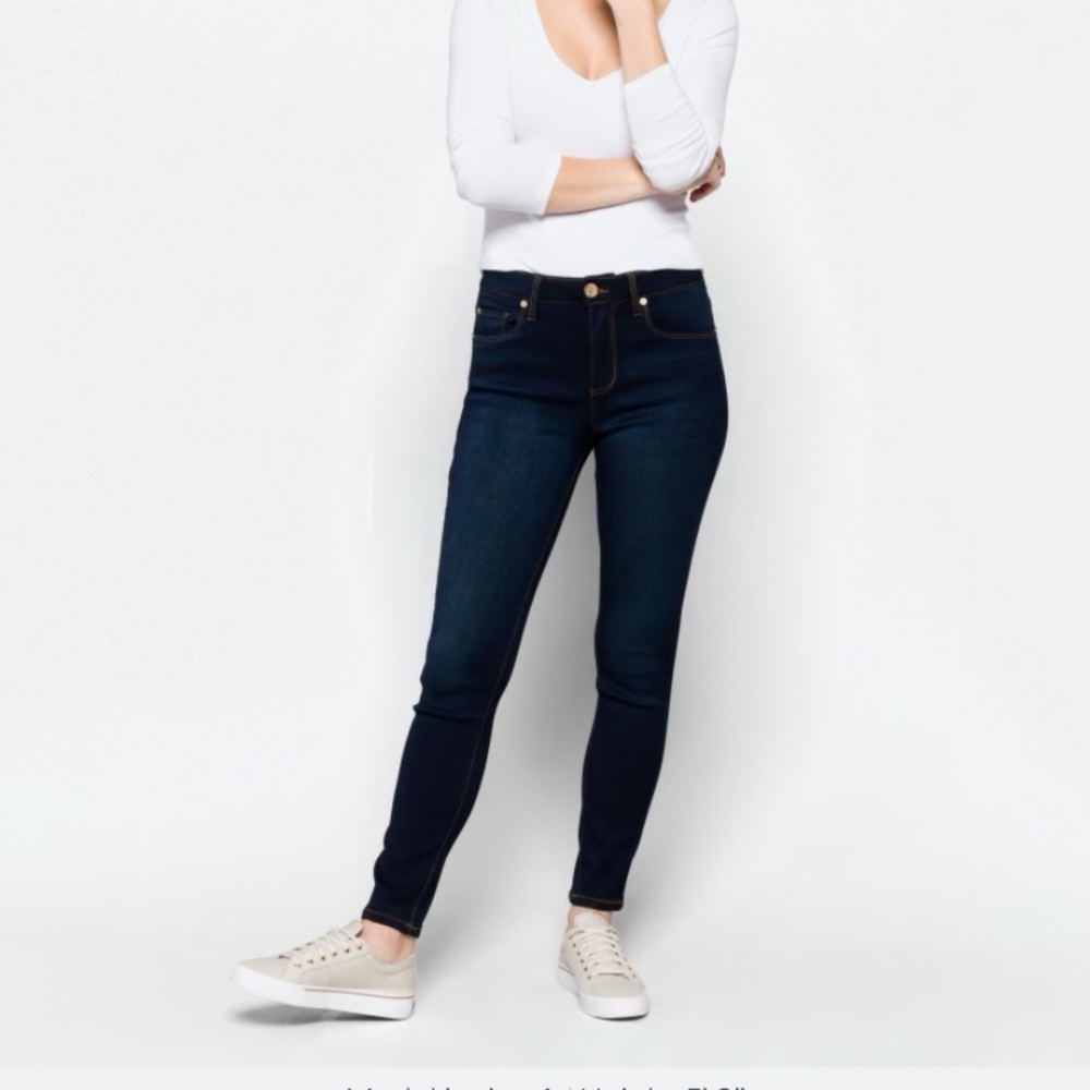 sts blue Ellie high rise finished hem ankle skinny jean size 30